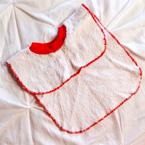 Authentic Vintage Unisex 90s Squared Bib - Picture 1 of 3